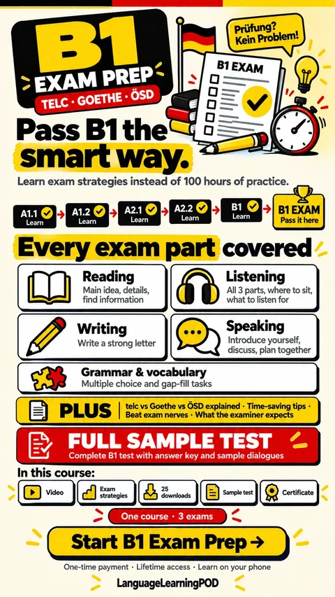 B1 exam prep
